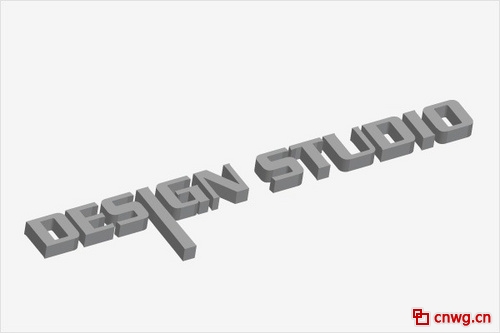 Photoshop文字特效教程之制作3D花纹