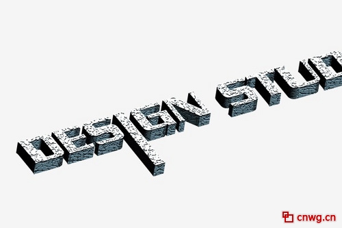 Photoshop文字特效教程之制作3D花纹
